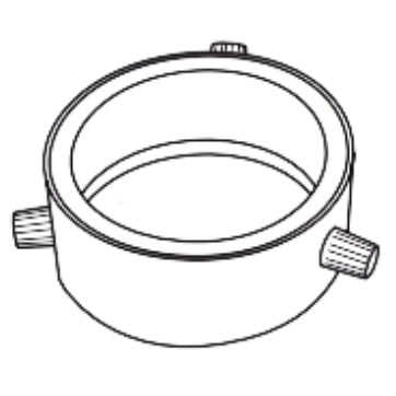 Schott Adapter VisiLED Dunkelfeld Ringlicht „S40-10D“ Verlängerungsadapter für DF 25157406 – Art.Nr. 25157569