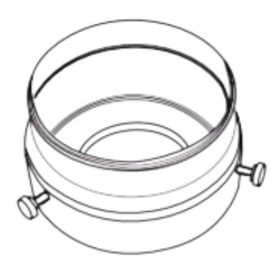 Schott Adapter VisiLED Dunkelfeld Ringlicht „S40-10D“ Verlängerungsadapter für DF 25157406 – Art.Nr. 25157567